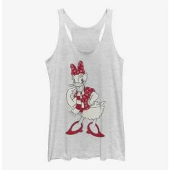 Hot Sale ✨ Disney Daisy Duck Snowflaked Daisy Girls Tank ⭐