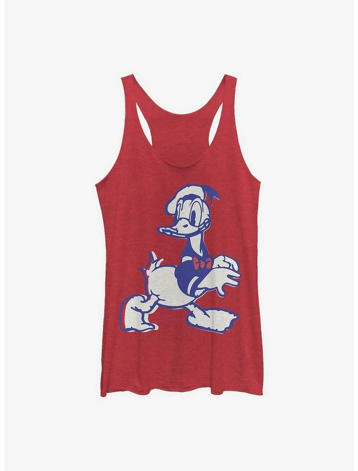 Promo ❤️ Disney Donald Duck Donald Heritage 🎉 Girls Tank ❤️ 1 Promo ❤️ Disney Donald Duck Donald Heritage 🎉 Girls Tank ❤️