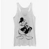 Promo ⭐ Disney Donald Duck Old Print Donald 🛒 Girls Tank ❤️