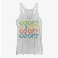 Brand new 🔥 Disney Goofy Retro Stack Goofy Girls Tank ✔️