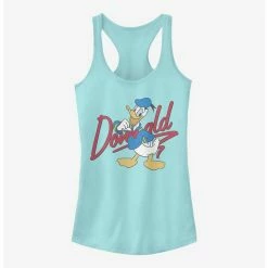 Promo 🔥 Disney Donald Duck Signature Donald Girls Tank 🔥