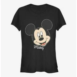 Best Pirce 🤩 Disney Mickey Mouse Mickey Big Face Girls T-Shirt 🔔