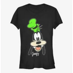 Outlet 🌟 Disney Goofy Goofy Big Face Girls T-Shirt 🛒