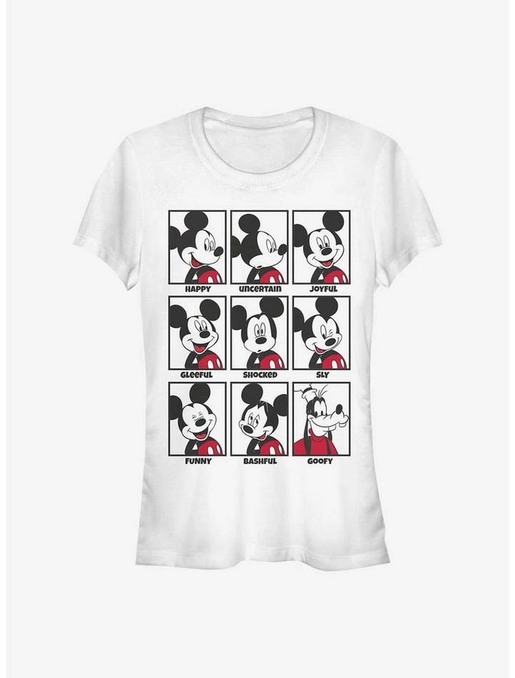 Cheapest 🌟 Disney Mickey Mouse Mickey Mood Girls T-Shirt 🌟 1 Cheapest 🌟 Disney Mickey Mouse Mickey Mood Girls T-Shirt 🌟