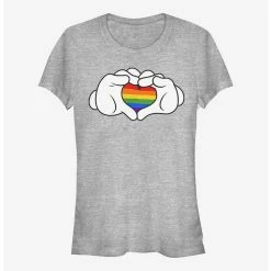 Cheap ⭐ Disney Mickey Mouse Rainbow Love ✔️ Girls T-Shirt ⭐