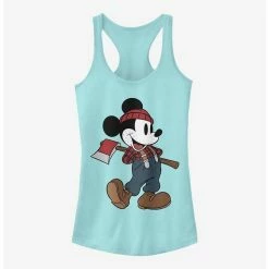 Deals ❤️ Disney Mickey Mouse Lumberjack Mickey Girls Tank 🎁