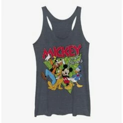 Promo 😀 Disney Mickey Mouse Funky Bunch Girls Tank ❤️
