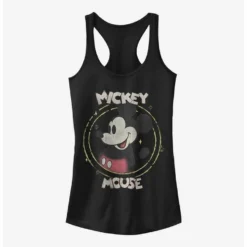 New ✔️ Disney Mickey Mouse Happy Mickey 🔔 Girls Tank ✨