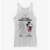 Flash Sale ⌛ Disney Mickey Mouse Mickey Drawing Girls Tank 😍