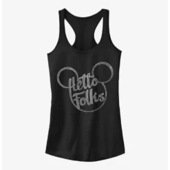 Brand new 💯 Disney Mickey Mouse Hello Folks ✨ Girls Tank ⭐