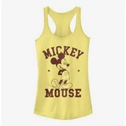 Cheap 🎉 Disney Mickey Mouse Mickey Goes To College Girls Tank 😉