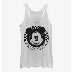 Hot Sale 🎁 Disney Mickey Mouse Mickey Mouse Checkered Girls Tank 🌟