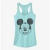 New 😉 Disney Mickey Mouse Mickey Face 🎁 Girls Tank ⭐