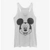 Best Pirce 🥰 Disney Mickey Mouse Mickey Face Girls Tank ✔️