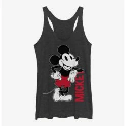 Outlet ✨ Disney Mickey Mouse Mickey Leaning 🎉 Girls Tank ⭐