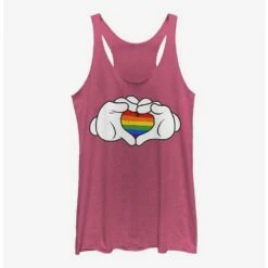 Cheapest ❤️ Disney Mickey Mouse Rainbow Love Girls Tank 🧨