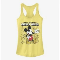 Flash Sale ⌛ Disney Mickey Mouse Sketchbook Girls Tank 🧨