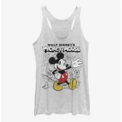 Flash Sale 🥰 Disney Mickey Mouse Sketchbook Girls Tank ✨