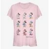 Promo ⌛ Disney Minnie Mouse Minnie Evolution 🛒 Girls T-Shirt 🎁