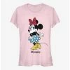 Best Pirce ❤️ Disney Minnie Mouse Minnie 🔔 Skirt Girls T-Shirt 😉