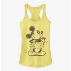 Cheap 🔥 Disney Mickey Mouse Sketch Mickey Girls Tank ⌛