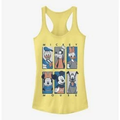 Cheapest 🎉 Disney Mickey Mouse Six Up Muted Girls Tank 🔔