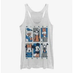 Outlet ⌛ Disney Mickey Mouse Six Up Muted Girls Tank 🔥