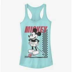 Best Pirce 🛒 Disney Mickey Mouse Skate Twenty-Eight 😍 Girls Tank ✔️