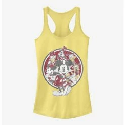 Best Pirce ⌛ Disney Mickey Mouse Vintage Mickey Friends Girls Tank 🎁
