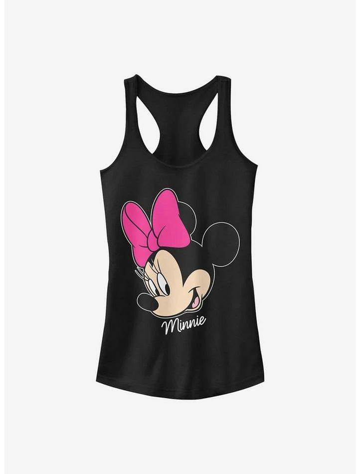 Discount โจ Disney Minnie Mouse Minnie Big Face ๐ Girls Tank โ 1 Discount โจ Disney Minnie Mouse Minnie Big Face ๐ Girls Tank โ