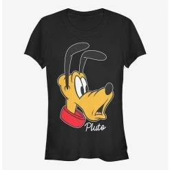 Buy 🔔 Disney Pluto Big Face Girls T-Shirt 🤩