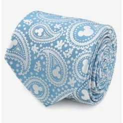Best Pirce 🎉 Disney Mickey Mouse Teal Paisley Tie ✨