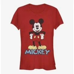 Cheapest ❤️ Disney Mickey Mouse 90's Mickey 🎉 Girls T-Shirt ⌛