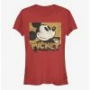 Budget 🤩 Disney Mickey Mouse Against The Grain 🎁 Girls T-Shirt ⌛