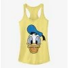 New ✔️ Disney Donald Duck Big Face Donald 🧨 Girls Tank 😉