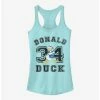Best deal ✔️ Disney Donald Duck Donald Duck Collegiate 🔔 Girls Tank ⌛