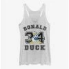 Outlet ✔️ Disney Donald Duck Donald Duck Collegiate 🤩 Girls Tank 🥰