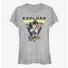 Discount ⌛ Disney Mickey Mouse Explore Mickey Travel 😍 Girls T-Shirt ✔️