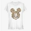New ⌛ Disney Mickey Mouse Floral Mickey ⭐ Girls T-Shirt 🌟