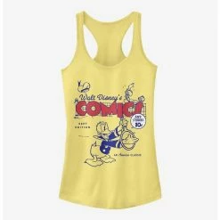 Best Sale 👍 Disney Donald Duck Donalds Comic Cover Girls Tank ⭐