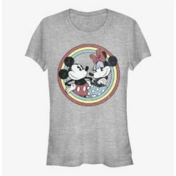 Best deal 😍 Disney Mickey Mouse Mickey Minnie Circle Girls T-Shirt ✔️