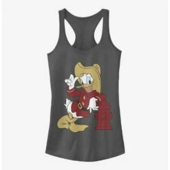 Budget 👏 Disney Donald Duck Firefighting Donald Girls Tank 😀
