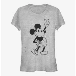 New 🎁 Disney Mickey Mouse Simple Mickey Outline ❤️ Girls T-Shirt ❤️