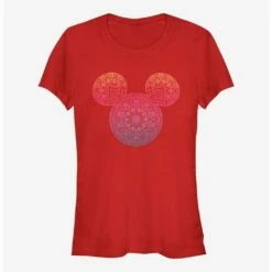 Outlet ⌛ Disney Mickey Mouse Mickey Mandala Fill ⭐ Girls T-Shirt 🎁