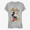 Cheap ✨ Disney Mickey Mouse Vintage Mickey 😉 Girls T-Shirt ❤️