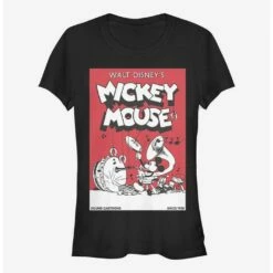 Promo 👏 Disney Mickey Mouse Mickey Band Comic Girls T-Shirt 🎉