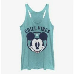 Deals ✨ Disney Mickey Mouse Chill Vibes 😍 Girls Tank 💯