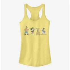 Flash Sale ❤️ Disney Mickey Mouse Disney Mickey Mouse Group Girls Tank 🎉
