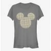 Coupon 😍 Disney Mickey Mouse Plaid Patch Mickey Girls T-Shirt 👏