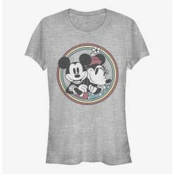 Buy ⌛ Disney Mickey Mouse Retro Mickey Minnie 👍 Girls T-Shirt ✔️